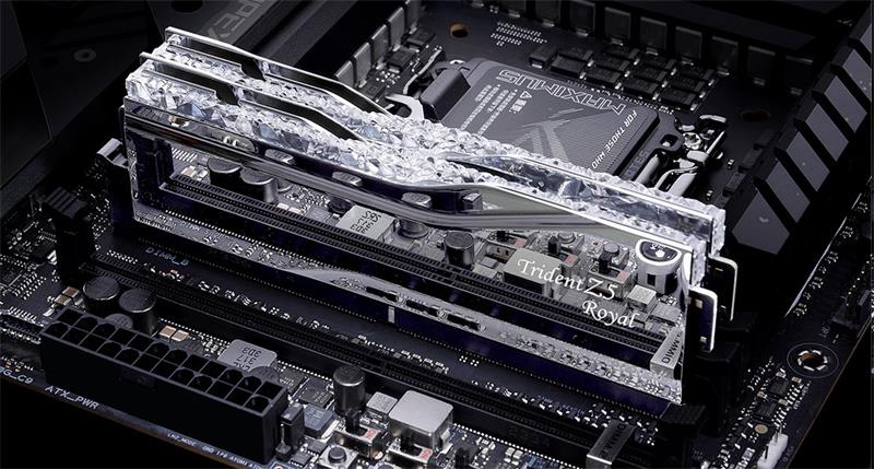 G.SKILL 96GB kit DDR5 6400 CL32 Trident Z5 Royal Silver 