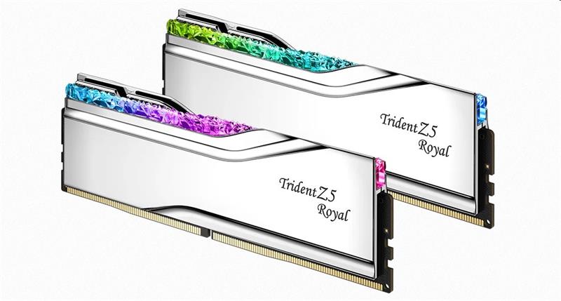 G.SKILL 96GB kit DDR5 6400 CL32 Trident Z5 Royal Silver 
