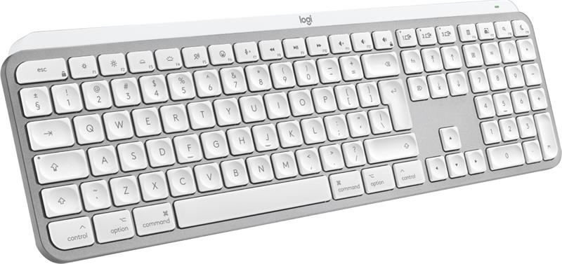 Logitech MX Keys S for MAC - bezdrôtová podsvietená klávesnica - US - bledošedá 