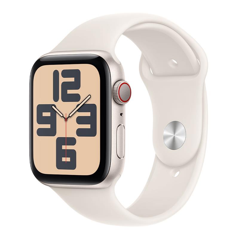 Apple Watch SE GPS + Cellular 44mm Starlight Aluminium Case with Starlight Sport Band - M/L *Rozbalený* 