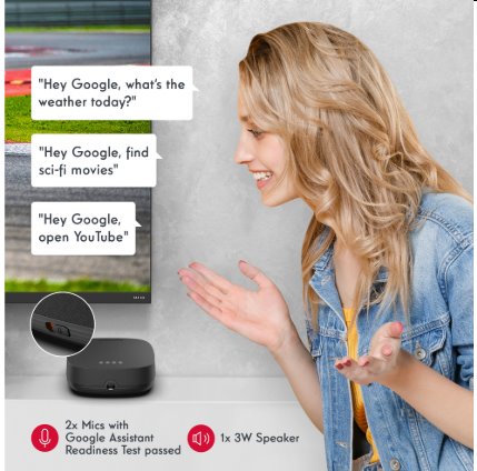 Thomson Streaming Box Plus 270 - 4K UHD, Google TV, Dolby Vision+Atmos 