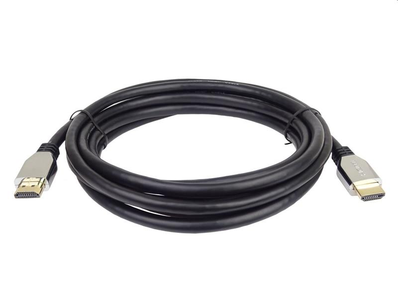 PremumCord ULTRA HDMI 2.1 High Speed + Ethernet kábel 8K @ 60Hz, pozlátené 1.5m 