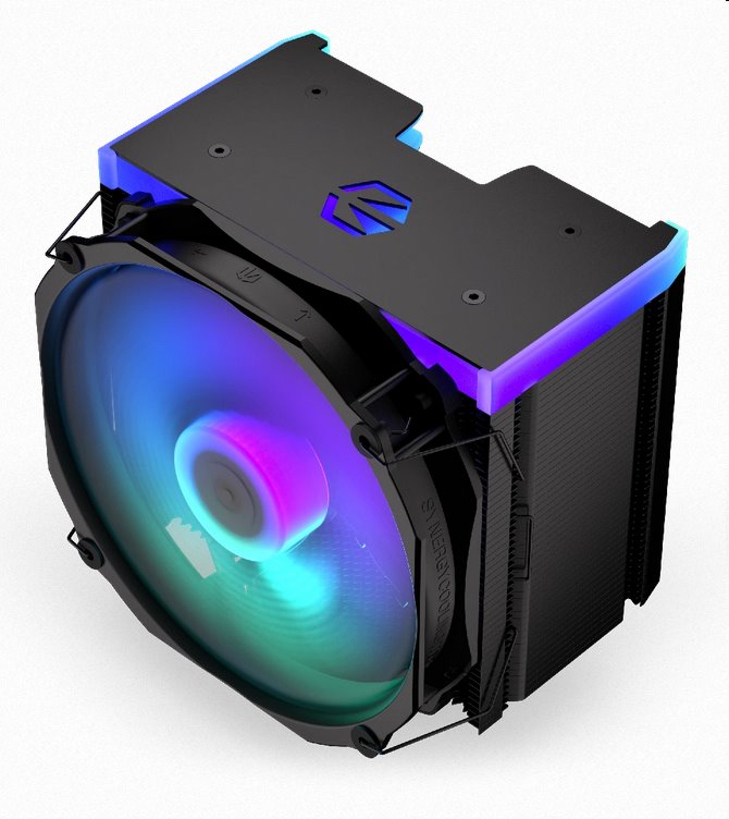 ENDORFY chladič CPU Fortis 5 Black ARGB / 140mm fan/ 6 heatpipes / PWM / nanoreset controller / pre Intel a AMD  