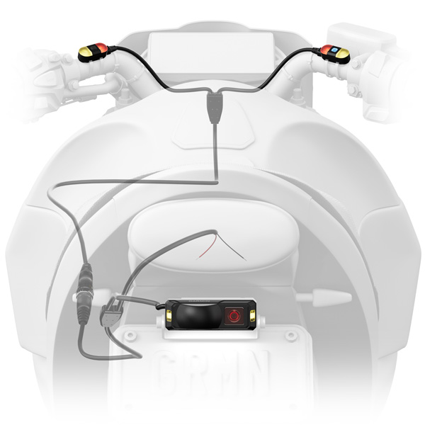 Garmin zumo R1 - motocyklový radar 