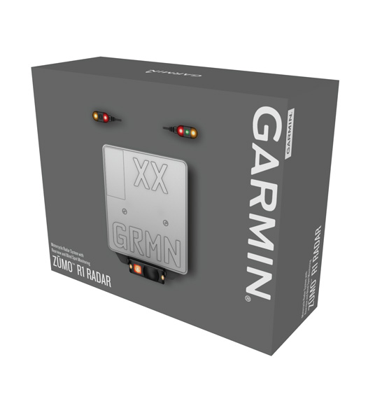 Garmin zumo R1 - motocyklový radar 