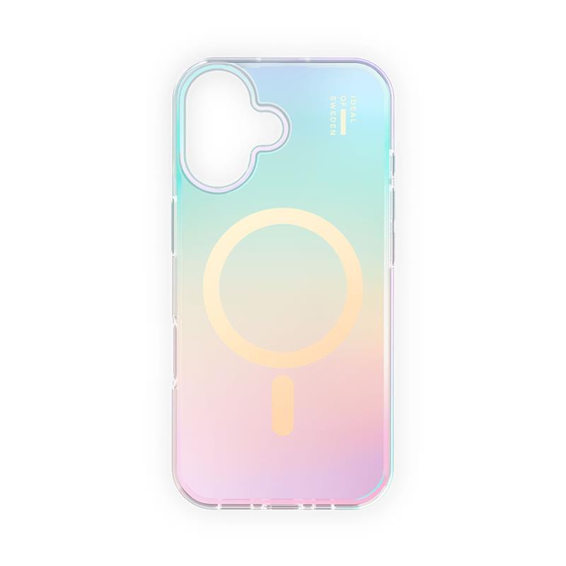 iDeal Fashion Clear Case MagSafe iPhone 16 Shimmer 