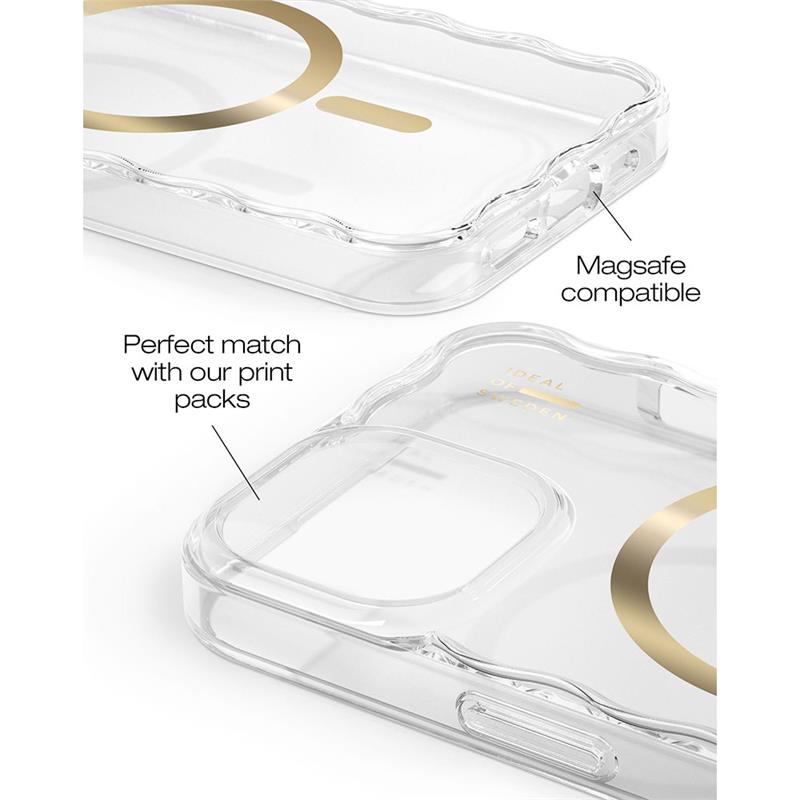iDeal Frame Case MagSafe iPhone 13 14 15 16e Clear 