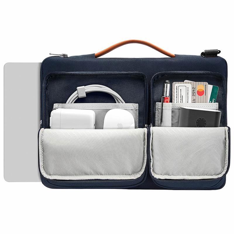 TomToc taška Versatile A42 pre Macbook Air 15" M2/M3/M4 - Navy Blue 