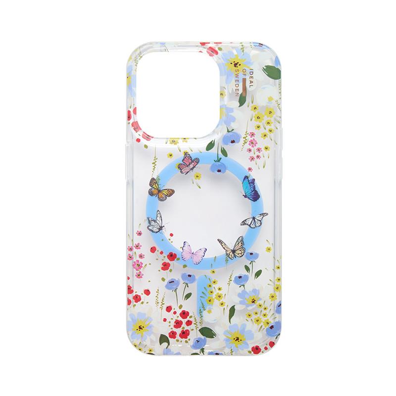 iDeal Fashion Clear Case MagSafe iPhone 13/14/15 Artistic Garden 