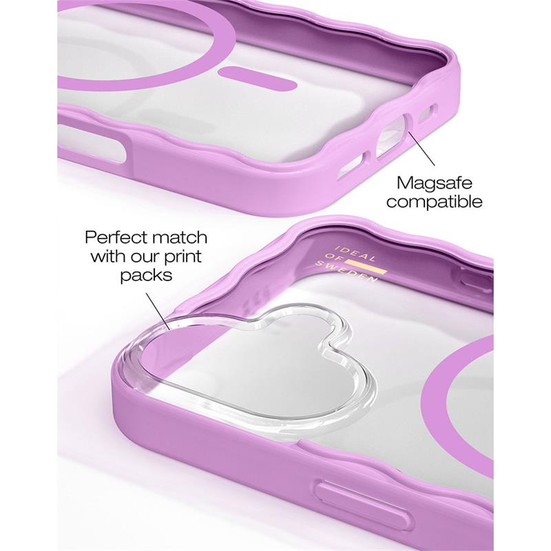 iDeal Frame Case MagSafe iPhone 16 Pink 