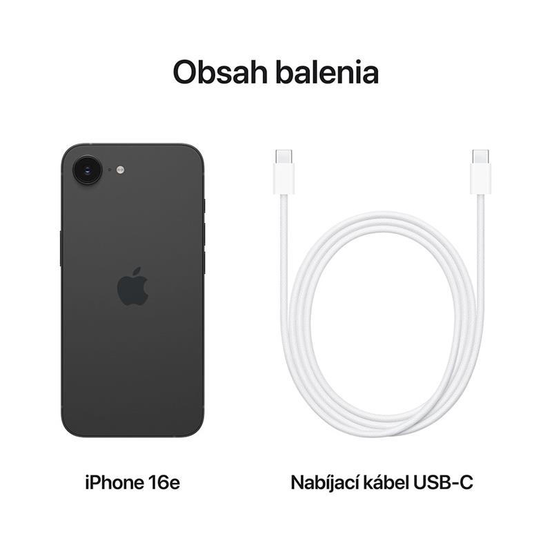 iPhone 16e 256 GB čierny 