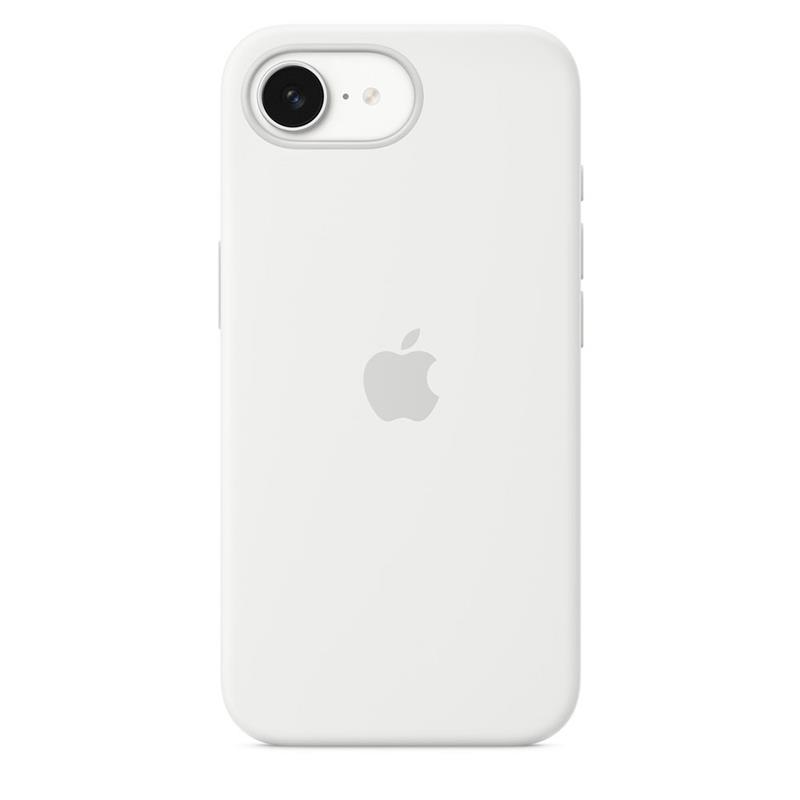 Apple iPhone 16e Silicone Case – White 