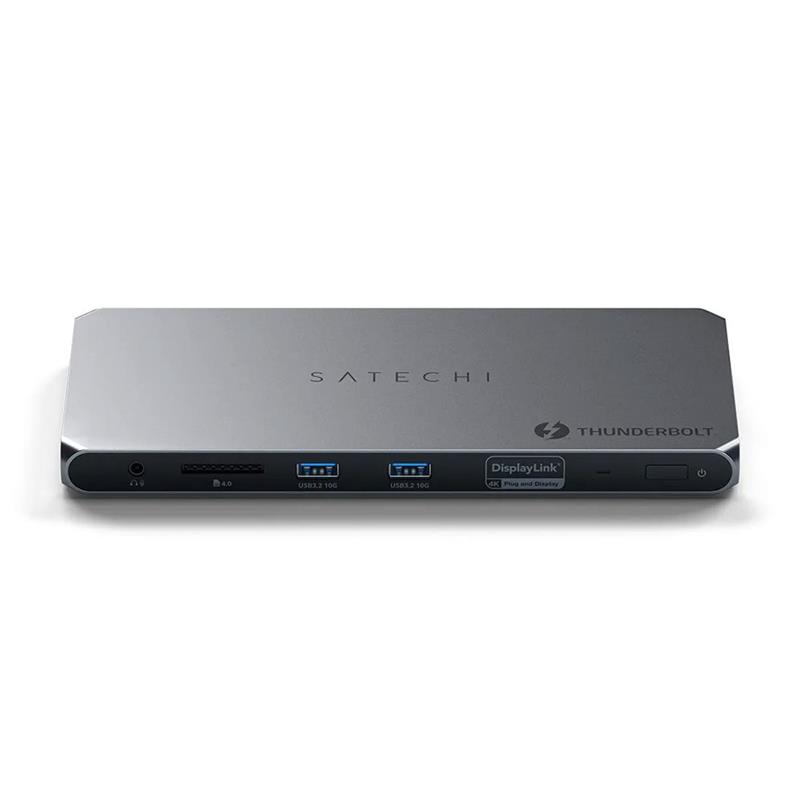 Satechi Thunderbolt 4 Docking Station with DisplayLink - Space Gray 