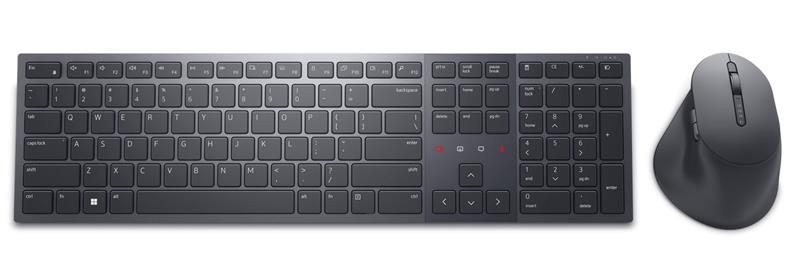 DELL KLÁVESNICA Premier Collaboration Keyboard and Mouse - KM900 - US International (QWERTY) 