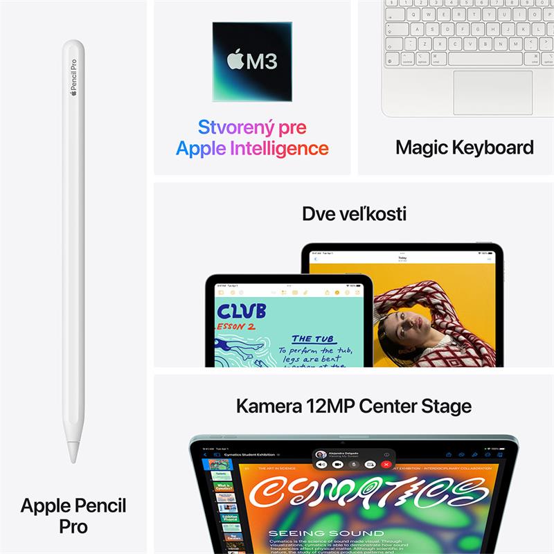 iPad Air 11" Wi-Fi 256GB Kozmický sivý (2025) 