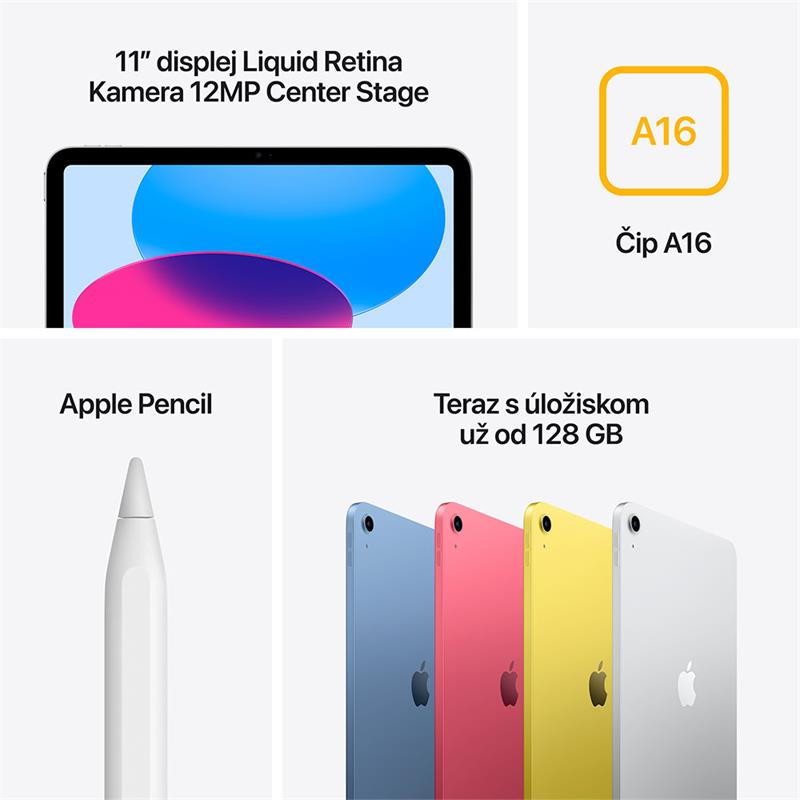 iPad 11" Wi-Fi 128GB Žltý 