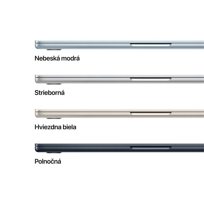 MacBook Air 13" Apple M4 10C CPU 8C GPU 16GB 256GB Strieborný SK 