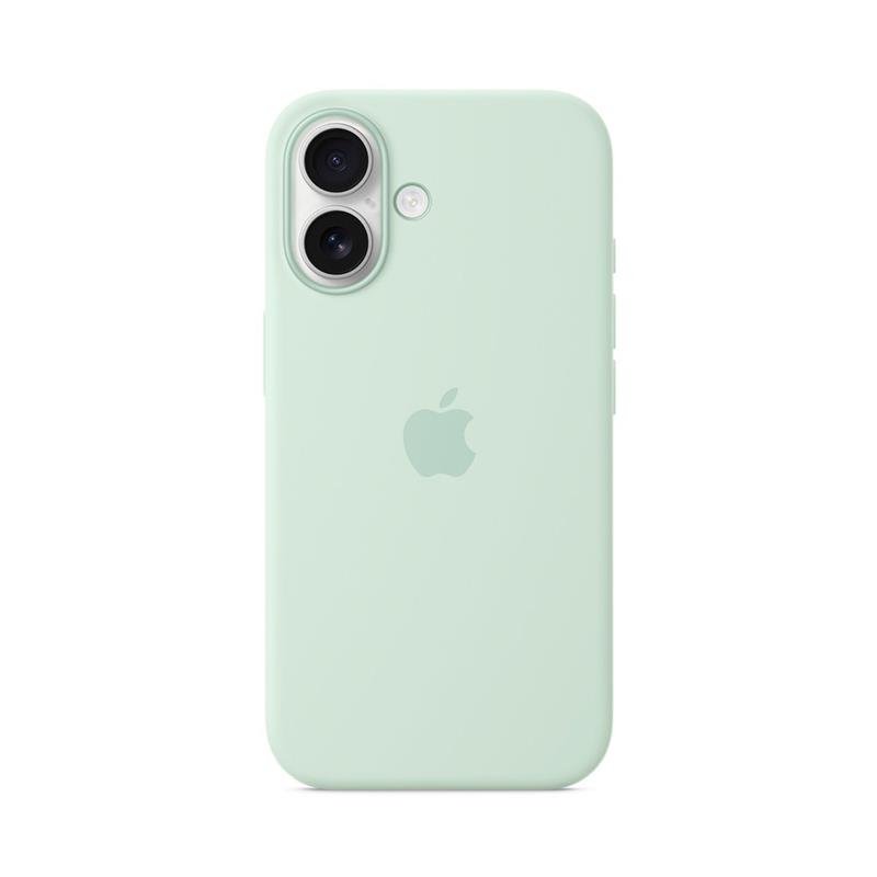 iPhone 16 Silicone Case with MagSafe - Aquamarine 