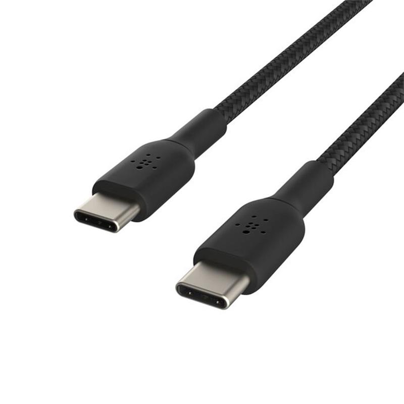 Belkin kábel Boost Charge Braided USB-C to USB-C 15cm - Black 