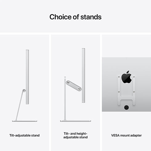 Apple Studio Display - Sklo s nanotextúrou - Stojan s nastaviteľným náklonom 