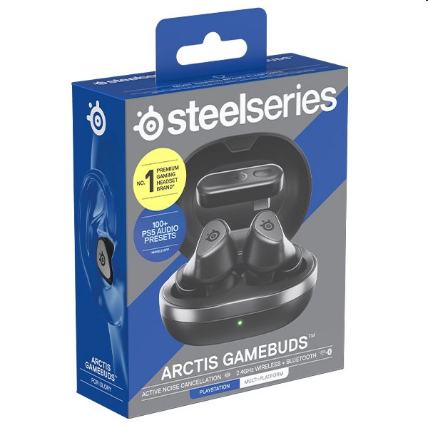 Steelseries Arctis GameBuds for PS5 PC, black 