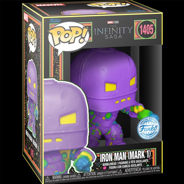 POP! Marvel: Iron Man Blacklight (Special Edition) 