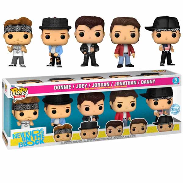 POP! 5 Pack Rocks: New Kids on The Block Special Edition 