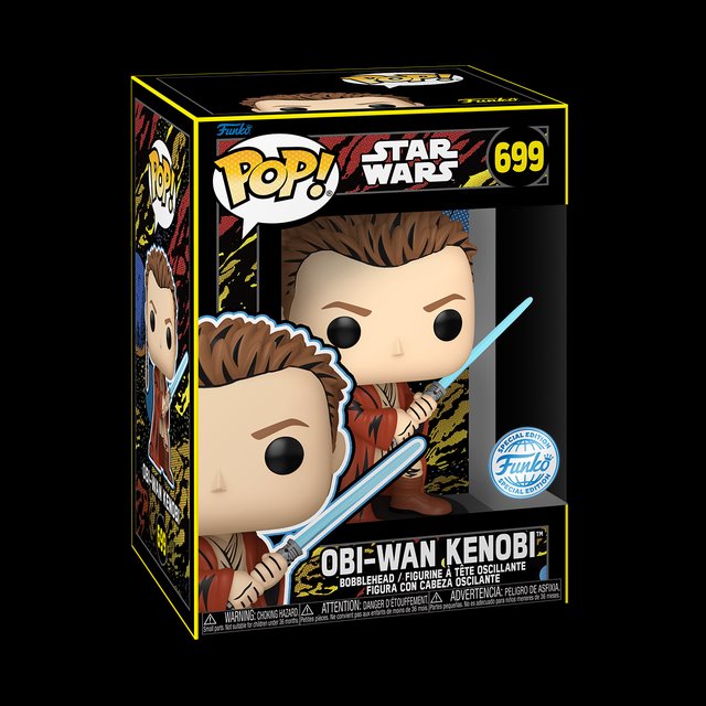POP! Obi Wan Kenobi (Retro) (Star Wars) Special Edition 