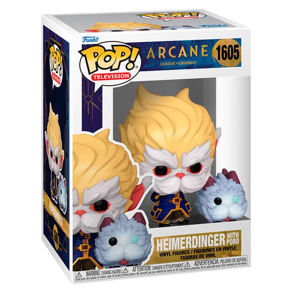 POP! TV: Heimerdinger with Poro (Arcane League of Legends) 