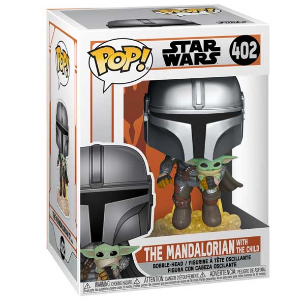 POP! Mando Flying (Star Wars: The Mandalorian) 