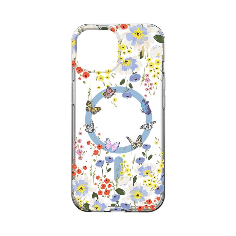 iDeal Fashion Clear Case MagSafe iPhone 13/14/15 Artistic Garden 