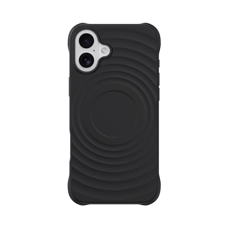 Devia kryt Ripple Magnetic Shockproof TPU Case pre iPhone 16 - Black 