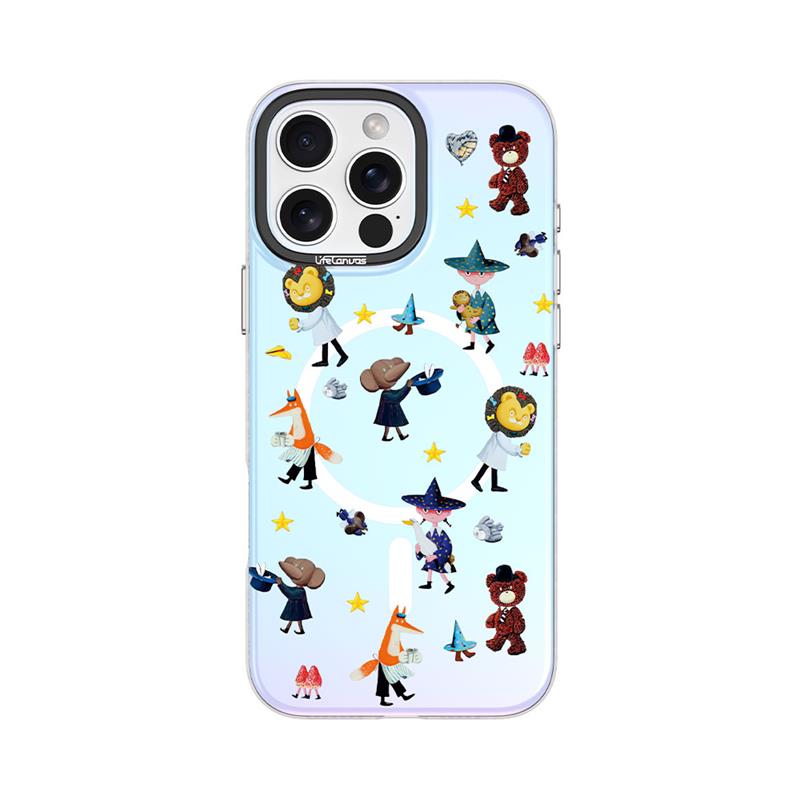 Devia kryt Canvas Series Magnetic Case pre iPhone 16 - Magic Academy 