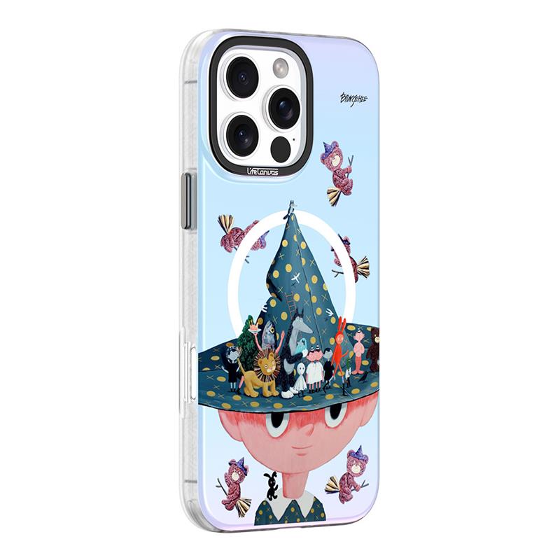 Devia kryt Canvas Series Magnetic Case pre iPhone 16 Plus - Magician 