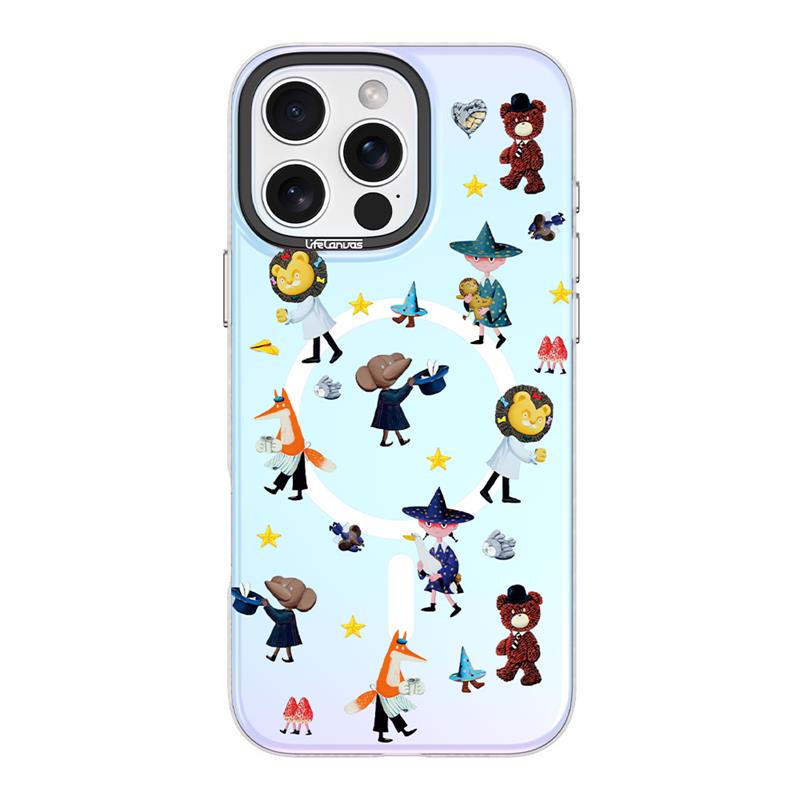 Devia kryt Canvas Series Magnetic Case pre iPhone 16 Plus - Magic Academy 
