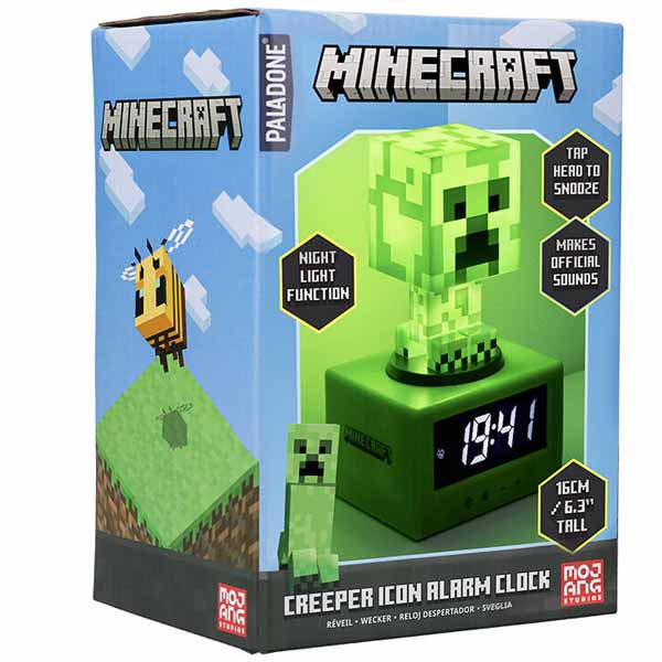 Creeper Icon Alarm Clock (Minecraft) 