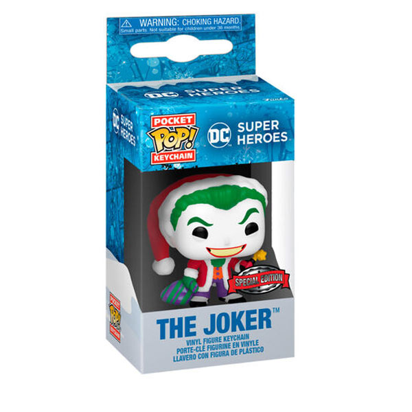 POP! Kľúčenka Holiday Joker (DC Comics) Special Edition 