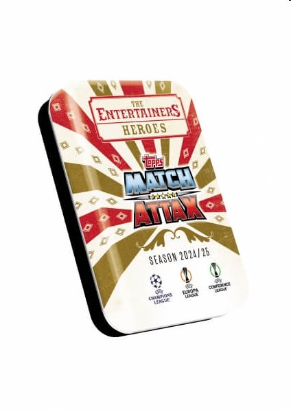 Futbalové karty Topps Match Attax TCG 2024/25 UCC Booster Tin 2 žltá 