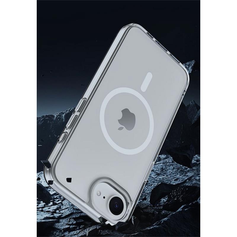 Devia kryt Pure Clear Magnetic Shockproof Case pre iPhone 16e/17e - Clear 