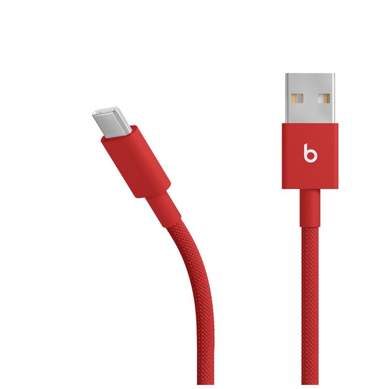 Beats USB-A / USB-C Woven Cable (1.5m) - Rapid Red 