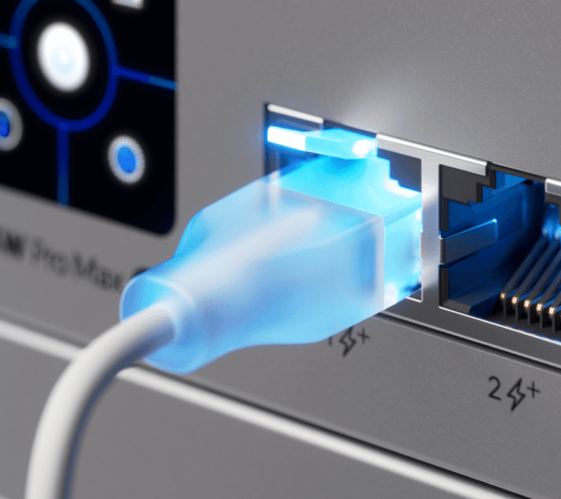 Ubiquiti UniFi Etherlighting Patch Cable 10Gbps  0.15m biela  (24-pack) 
