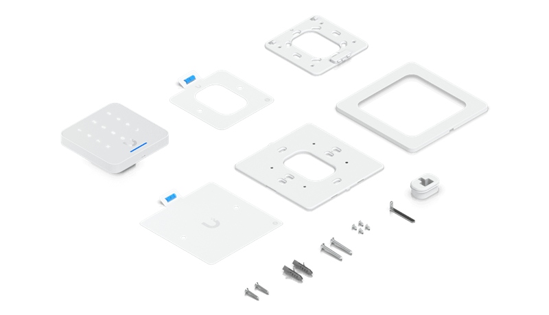 Ubiquiti UniFi Access - G3 Reader Flex   čtečka karet s klávesnicí (RFID 13,56MHz/NFC/mobil) bílá 