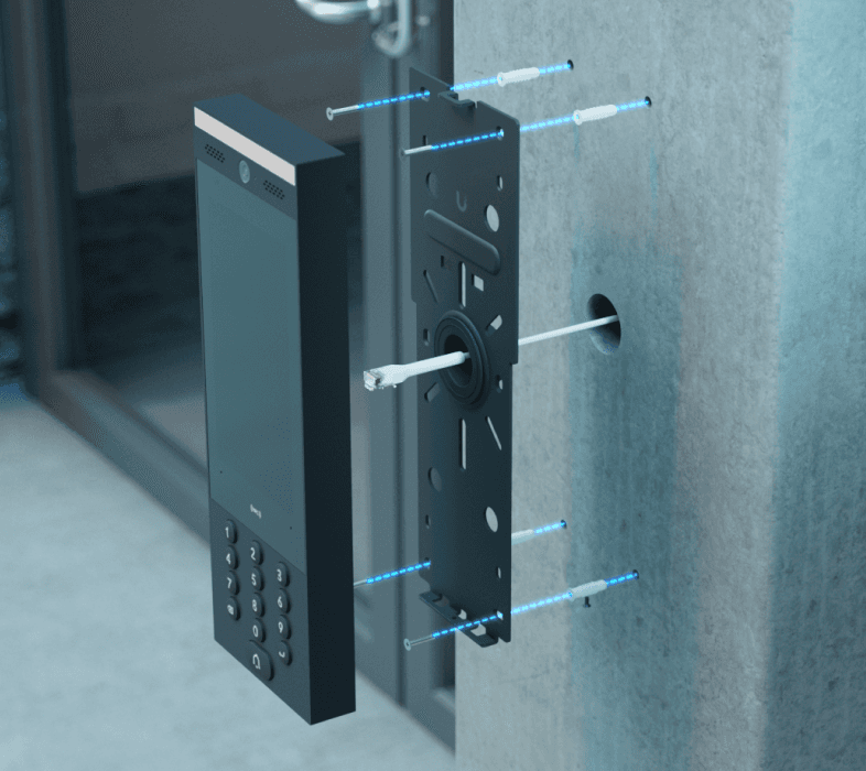 Ubiquiti UniFi Access - G3 Intercom   dveřní jednotka (čtečka/kamera/display/klávesnice) černá 