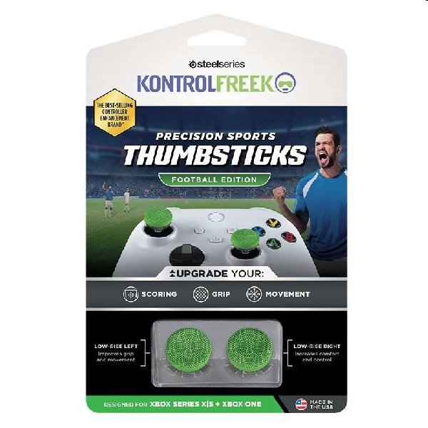 Kontrolfreek Precision Sports: Football Edition Thumbstickmade for Xbox Series X|S, Xbox One, green 