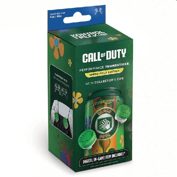 Kontrolfreek Call of of Duty Speed Cola Edition Performance Thumbsticks made for PS4, PS5 