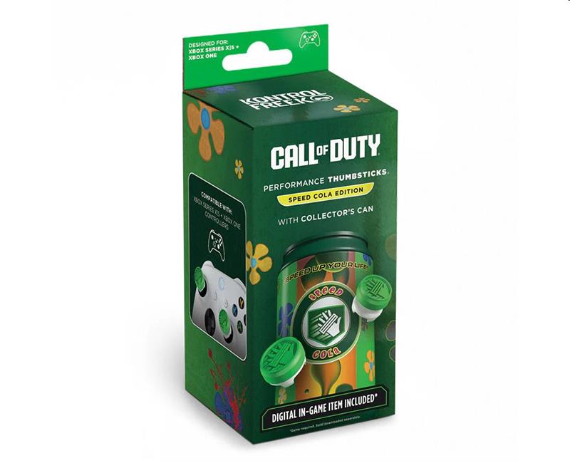 Kontrolfreek Call of of Duty Speed Cola Edition Performance Thumbsticks made for Xbox Series X|S, Xbox One, green 