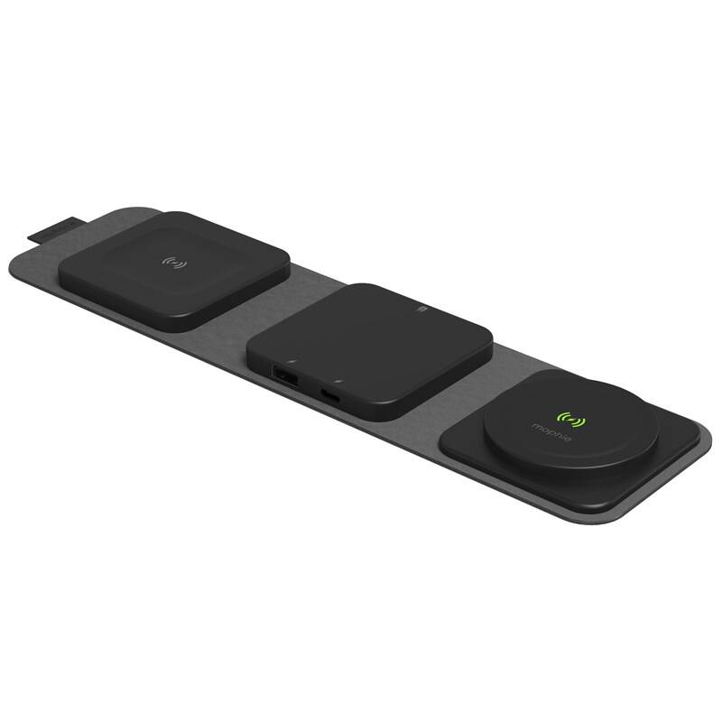 Mophie Snap+ cestovná bezdrôtová nabíjacia stanica - Black *Rozbalený* 