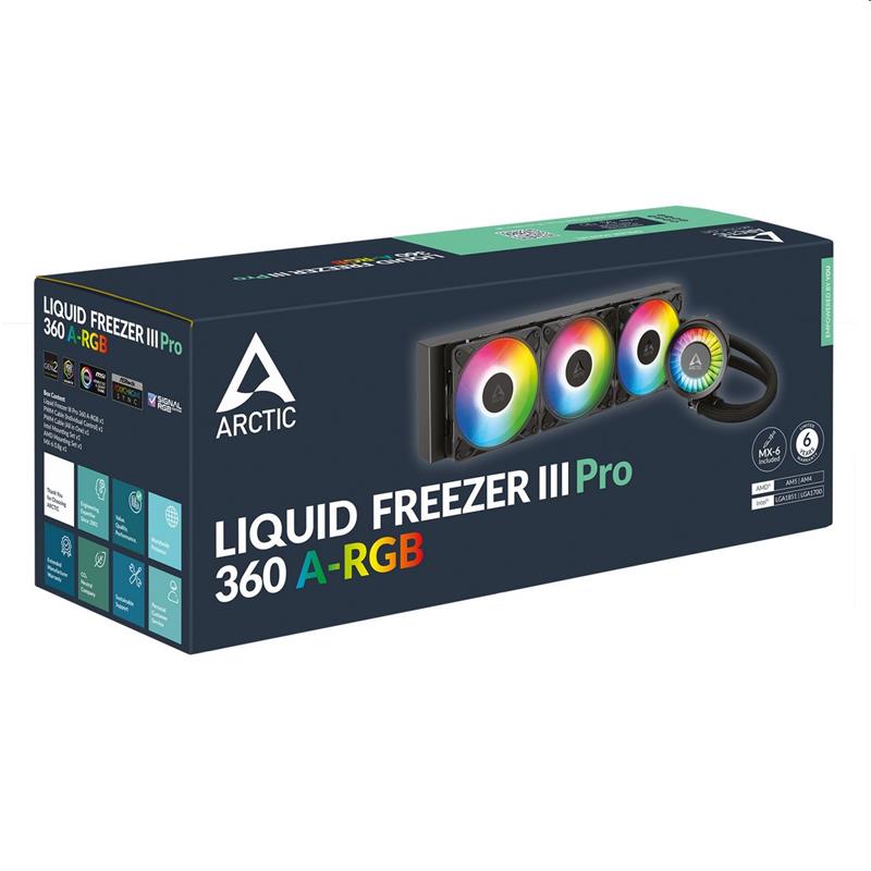 Arctic chladič CPU Liquid Freezer III Pro 360 A-RGB 