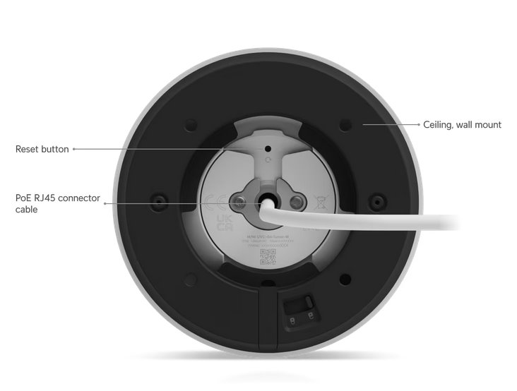 Ubiquiti UniFi Video Camera G6  Turret (8MP, 3864*2160/30sn) 