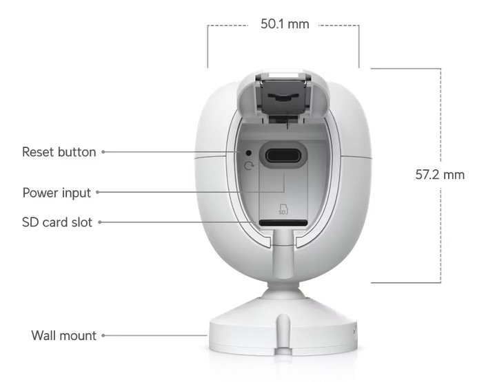 Ubiquiti UniFi Video Camera G6  Instant (8MP, 3864*2160/30sn) 